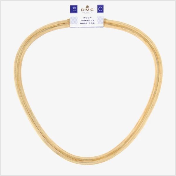 Ξύλινο Τρίγωνο Τελάρο Κεντήματος DMC (21.5 x 22 εκ.)