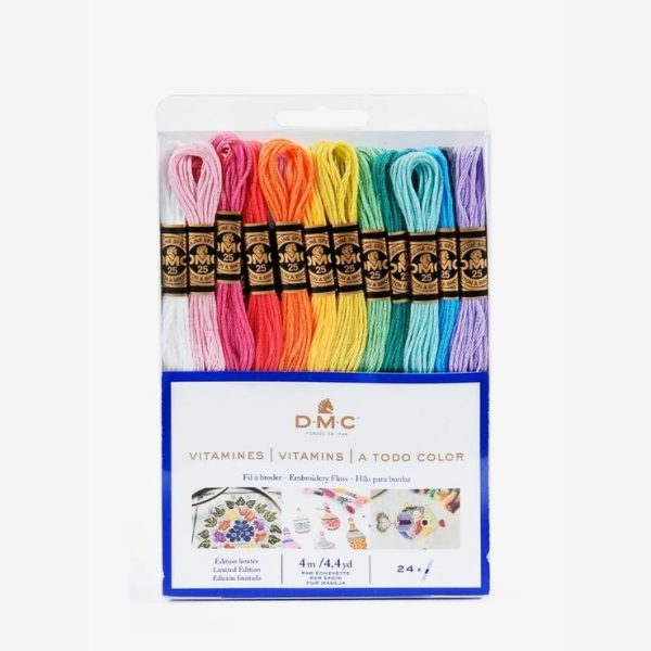 Νήματα Mouliné DMC - Vitamins (24τμχ)