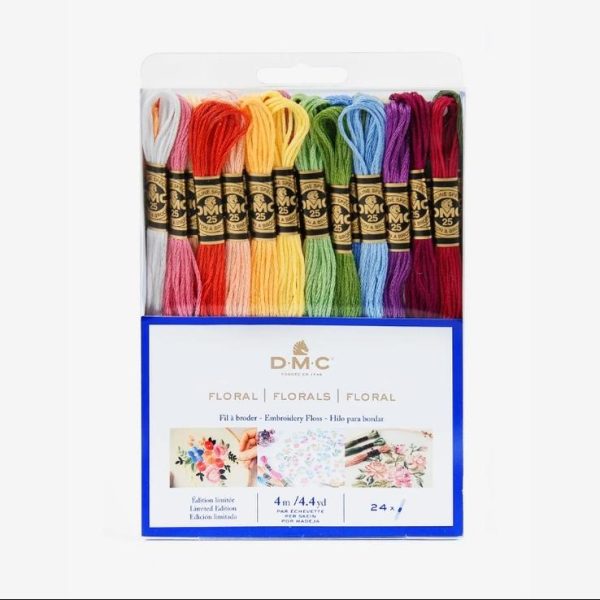 Νήματα Mouliné DMC - Floral (24τμχ)
