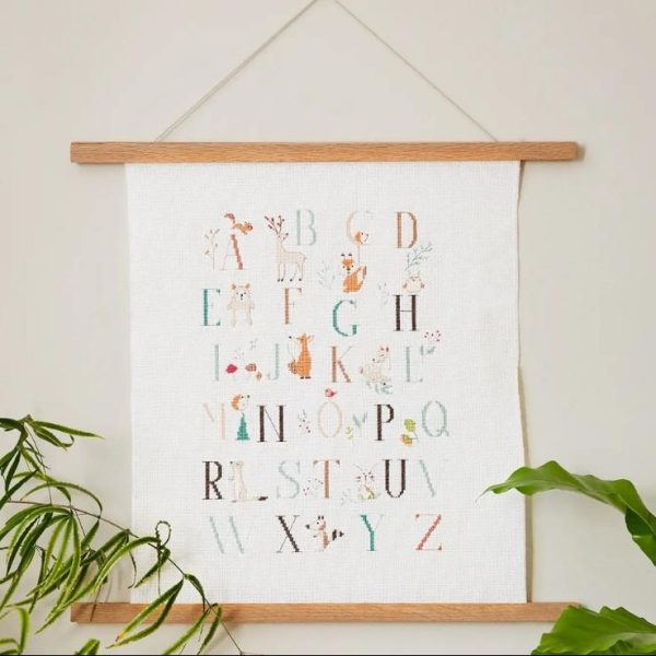 Κιτ Σταυροβελονιά DMC - Animal Alphabet Sampler