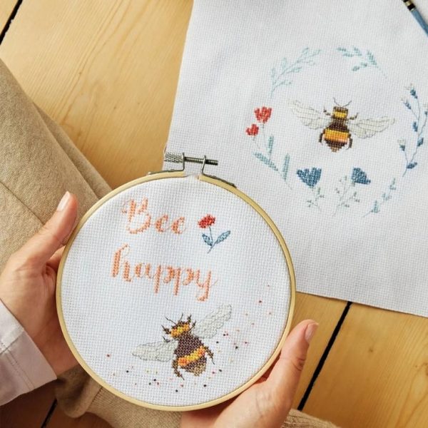 Διπλό Κιτ Σταυροβελονιά DMC - Well-bee-ing