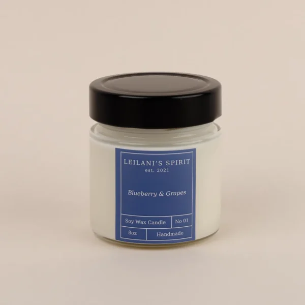 Κερί Σόγιας - Blueberry & Grapes 8oz